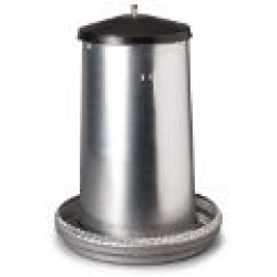 40 Kg Galvanised Tube Feeder for Chickens & Turkeys. 